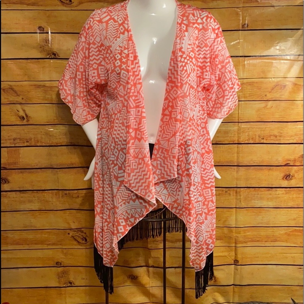 LuLaRoe Swim-Suit Cover-Up With Tassels